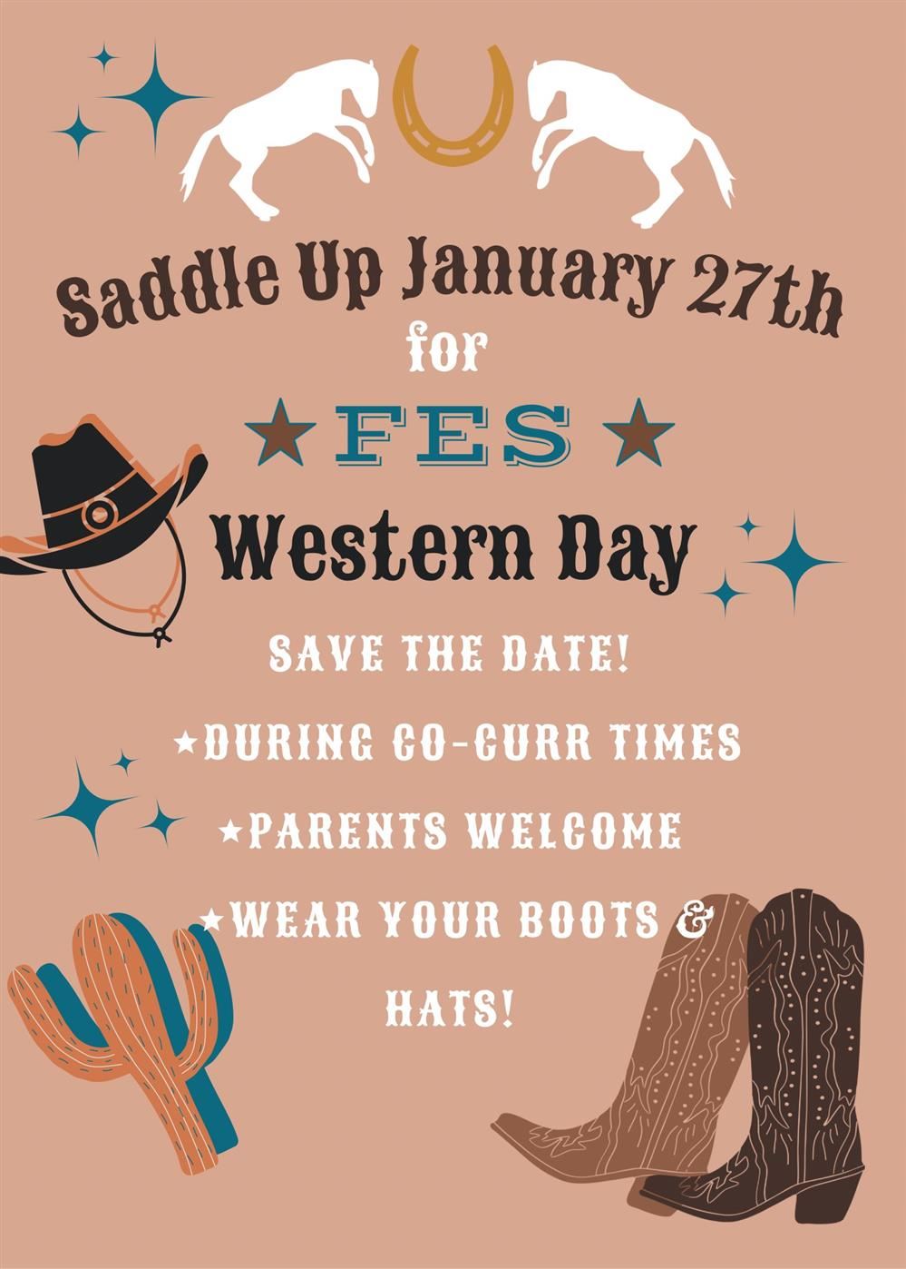  Western Day - Jan. 27 - During students' Co-Curr